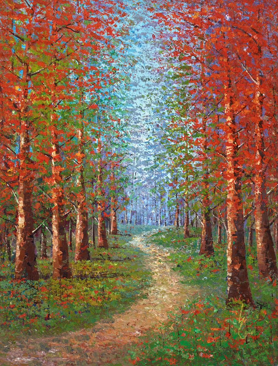 Blue Sky Woodland