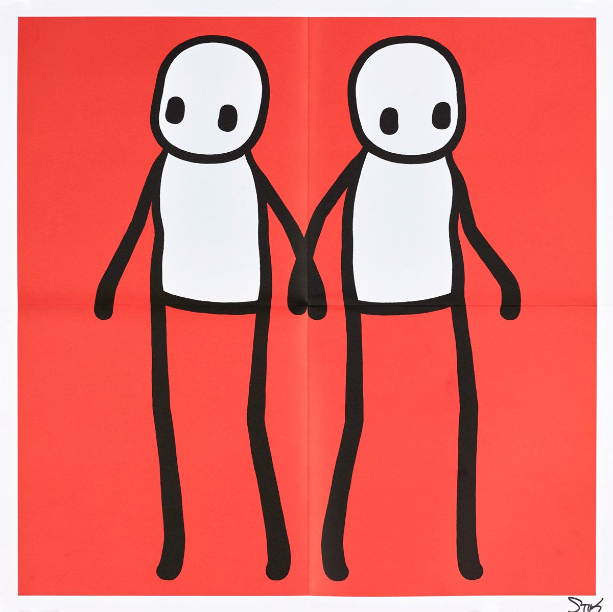 Holding Hands (Red)