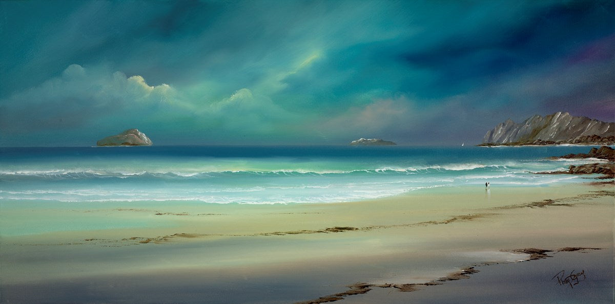 Relaxing Coastal Stroll