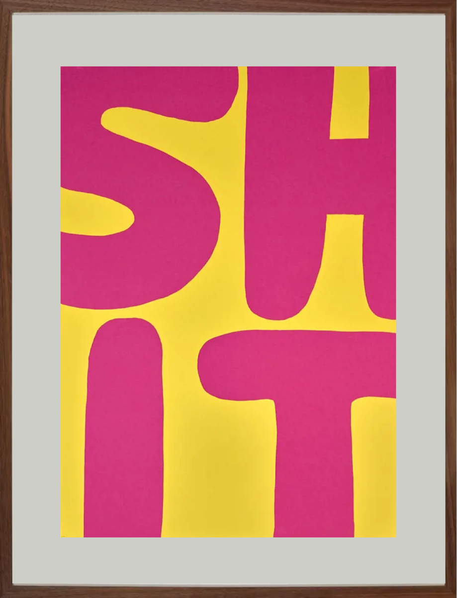 Untitled (Shit), 2012 (Framed)