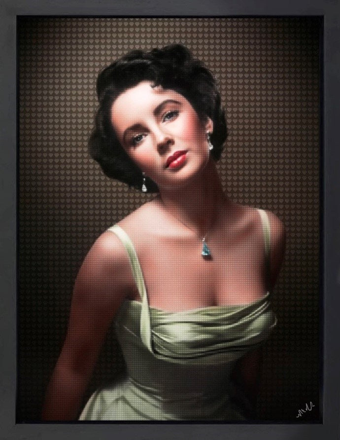 Elizabeth Taylor III (Framed)