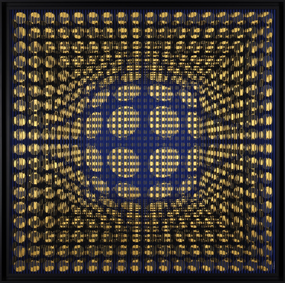 Golden Illusions (Framed)