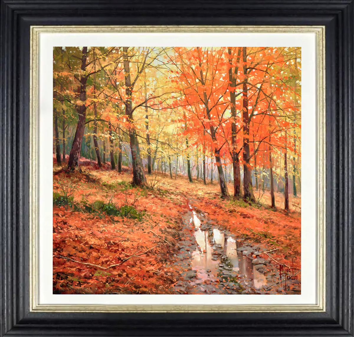 Hayedo de Montejo (Framed)