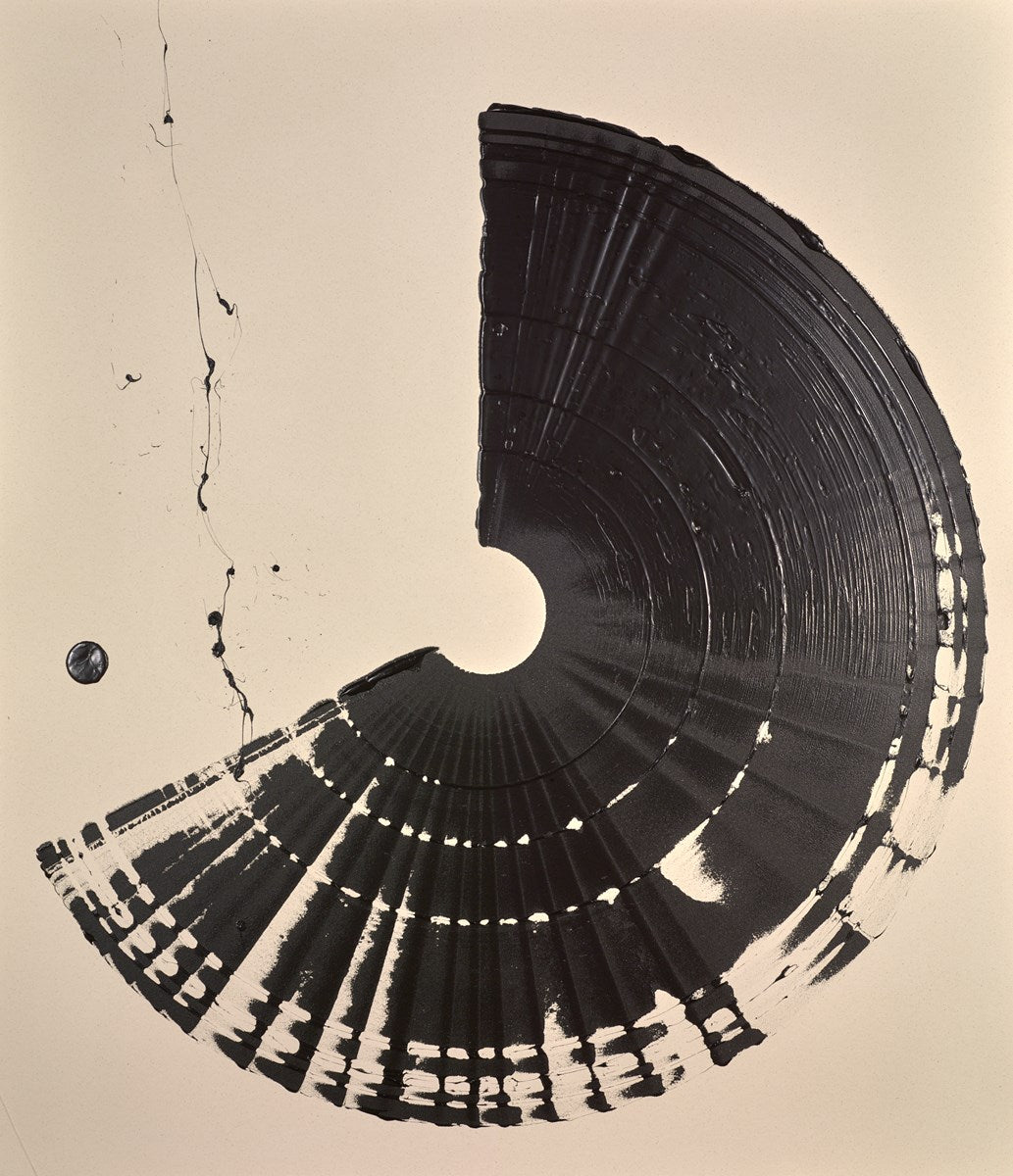 Large Brushstrokes II (black)