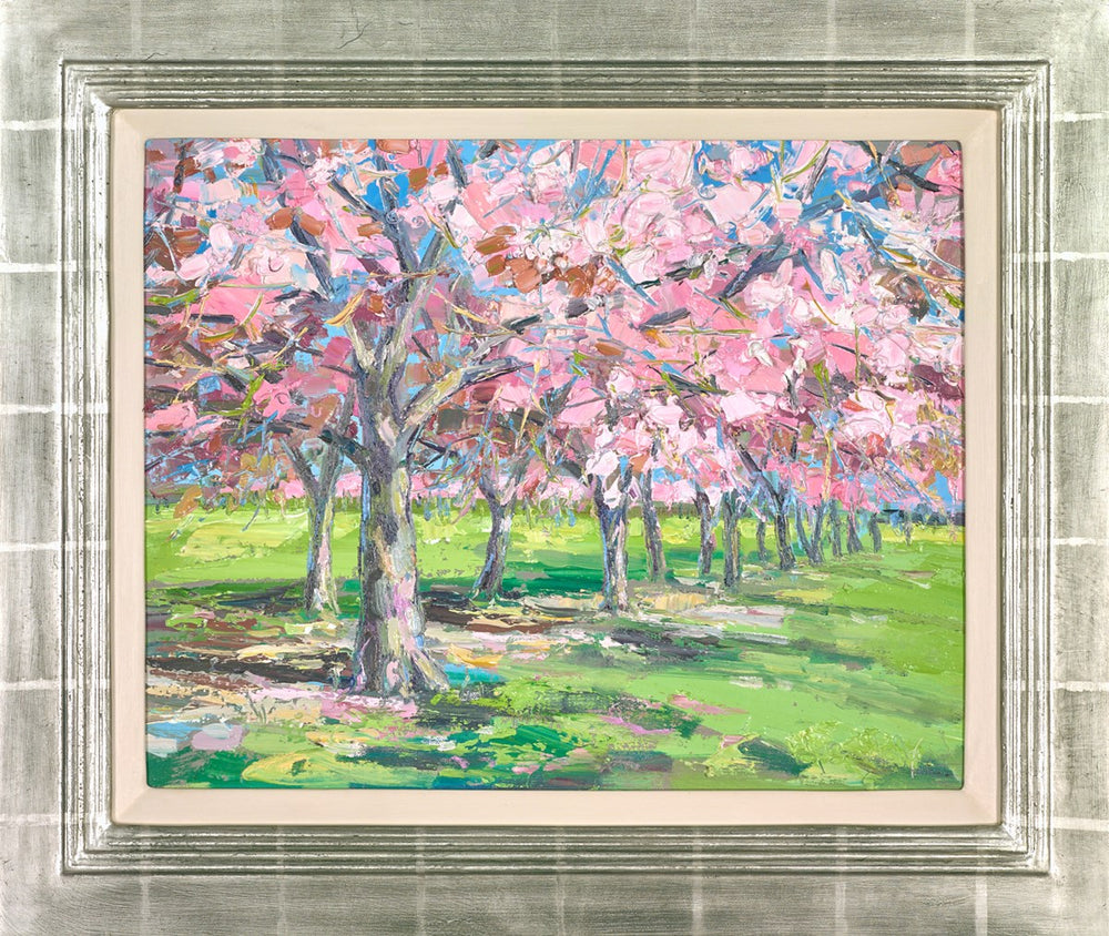 Under the Cherry Trees, The Meadows, Edinburgh