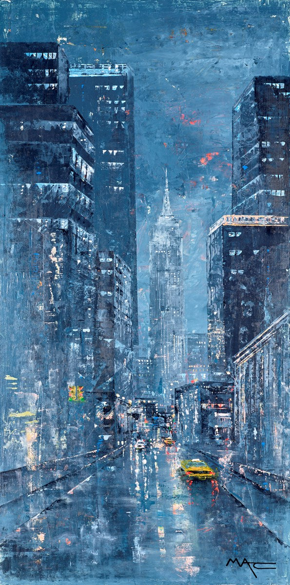 Raining in New York