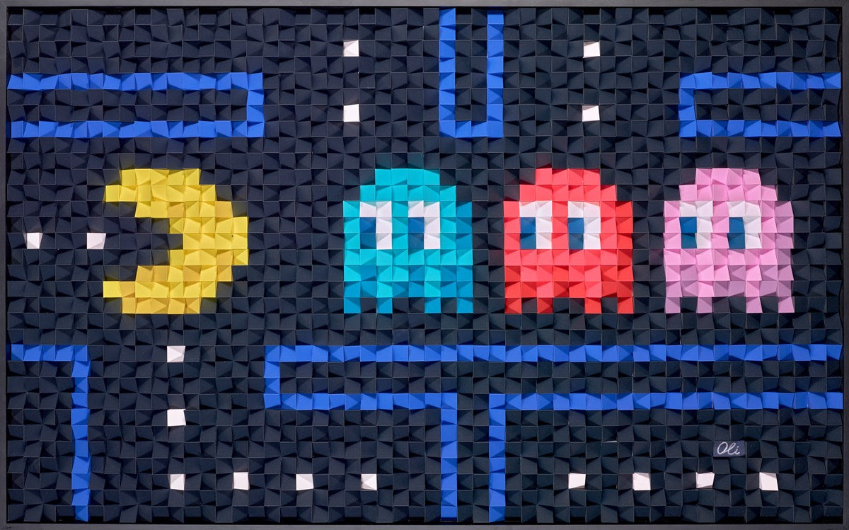 Pacman and Ghosts