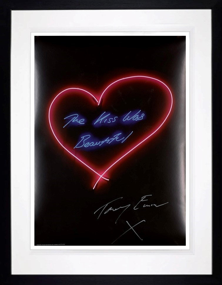 The Kiss Was Beautiful (2016) (Framed)