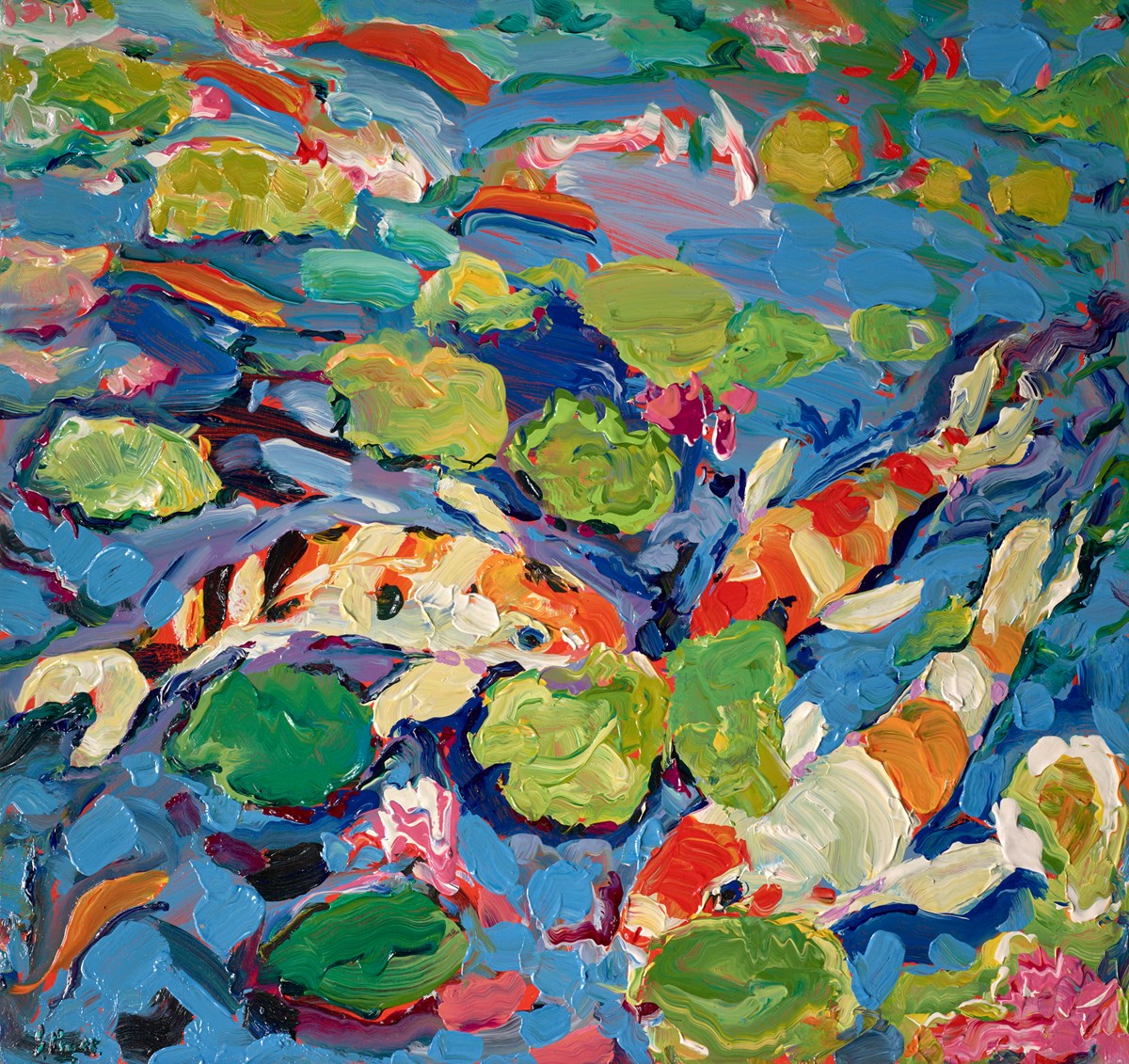 Ever Hungry Koi Carp (Roomset)