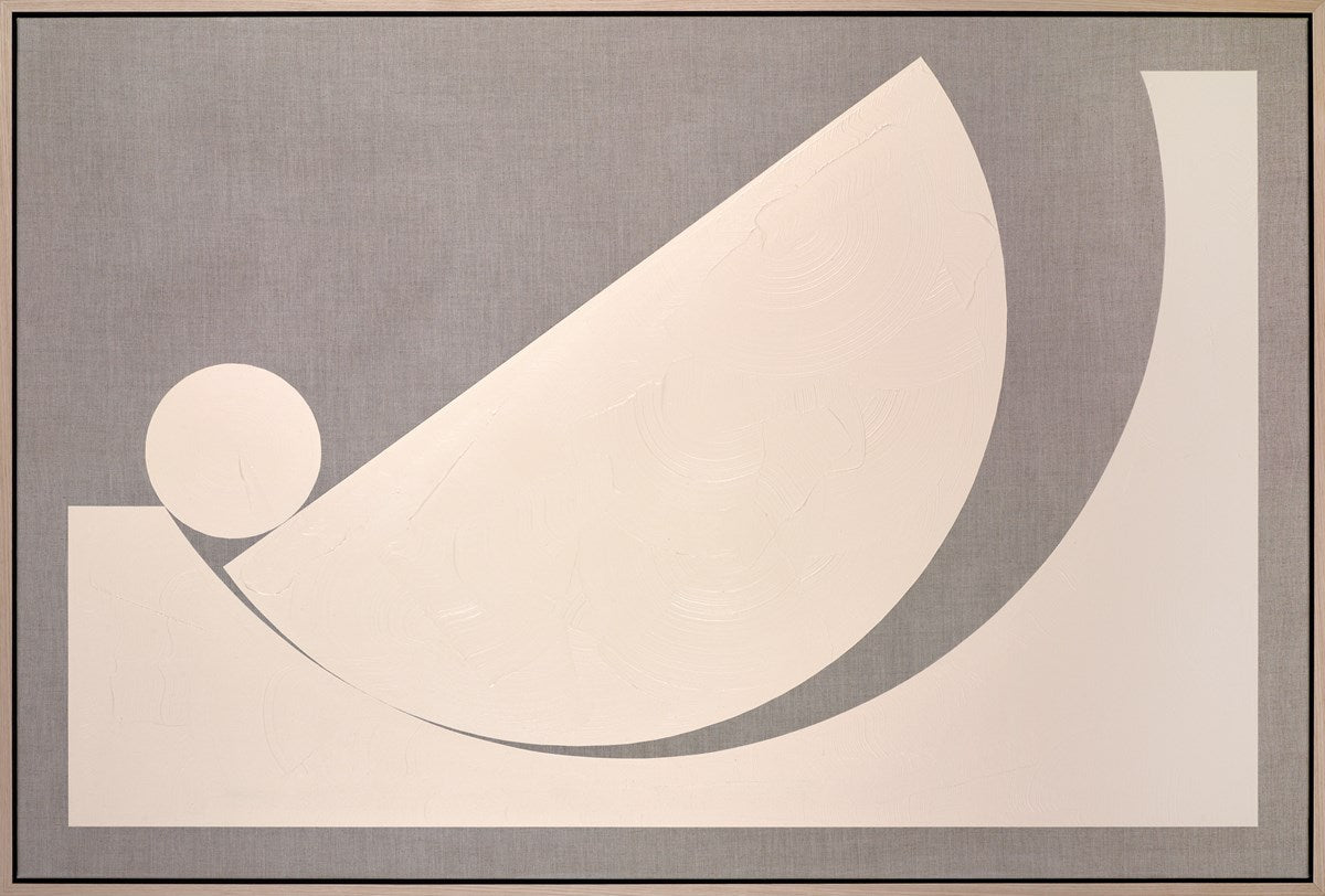 Linen Geometric Cream II