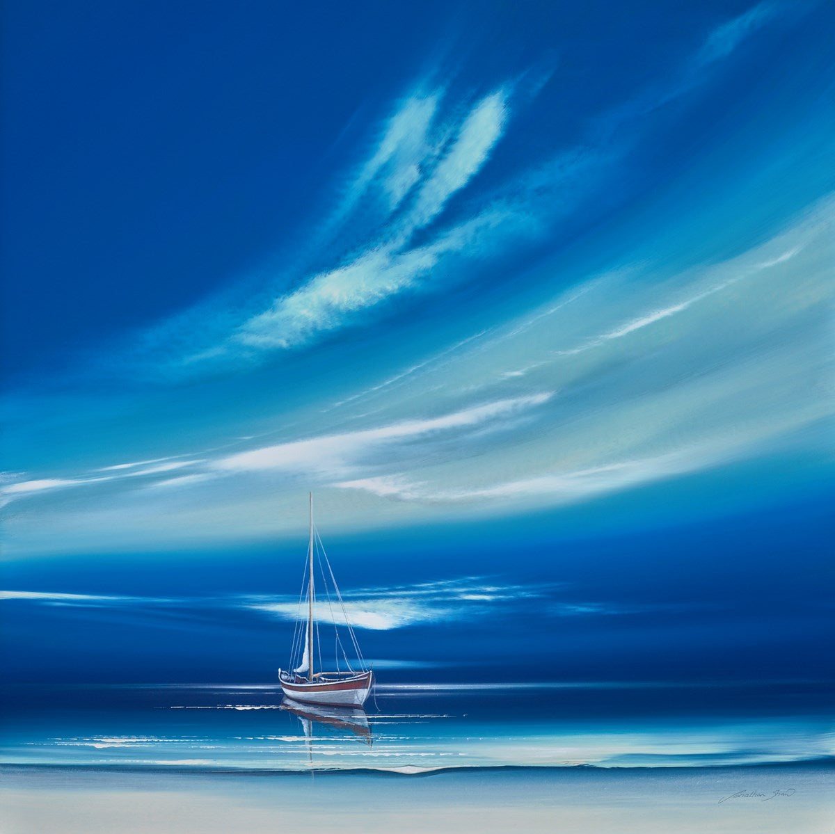 Sailing into a Storm VI