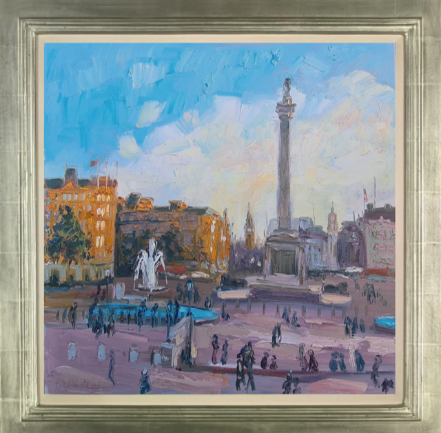 Winter Sunshine, Whitehall (Framed)