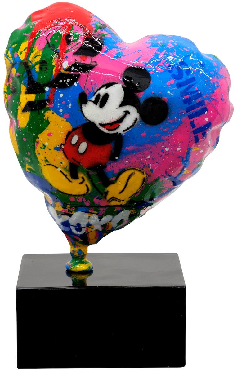 Mickey Balloon Heart