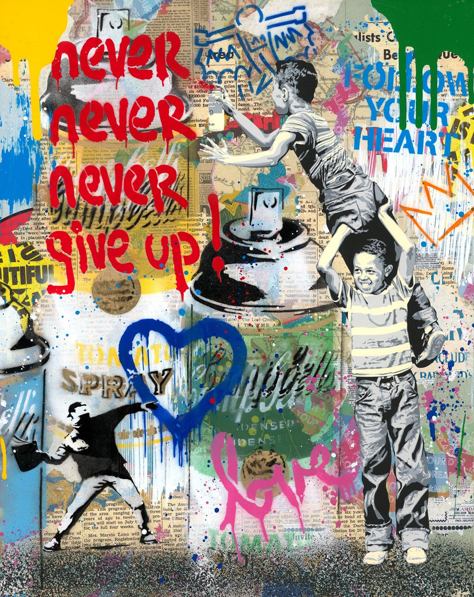 Never , Never Give up!