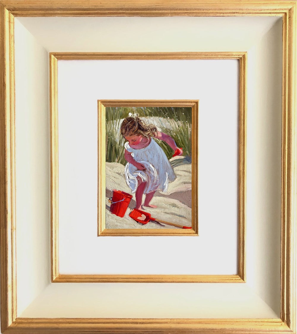 Beach Play (Framed)