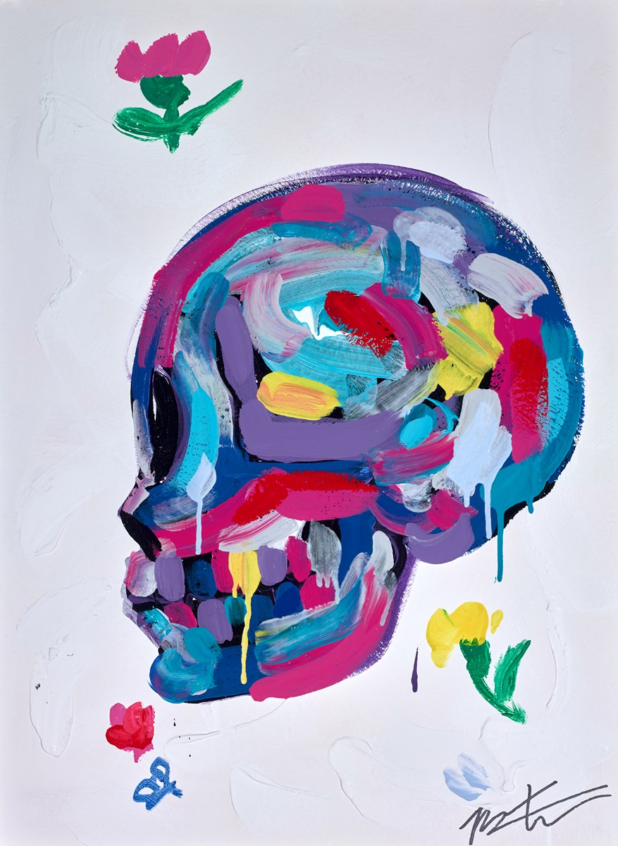 Skull (White) X