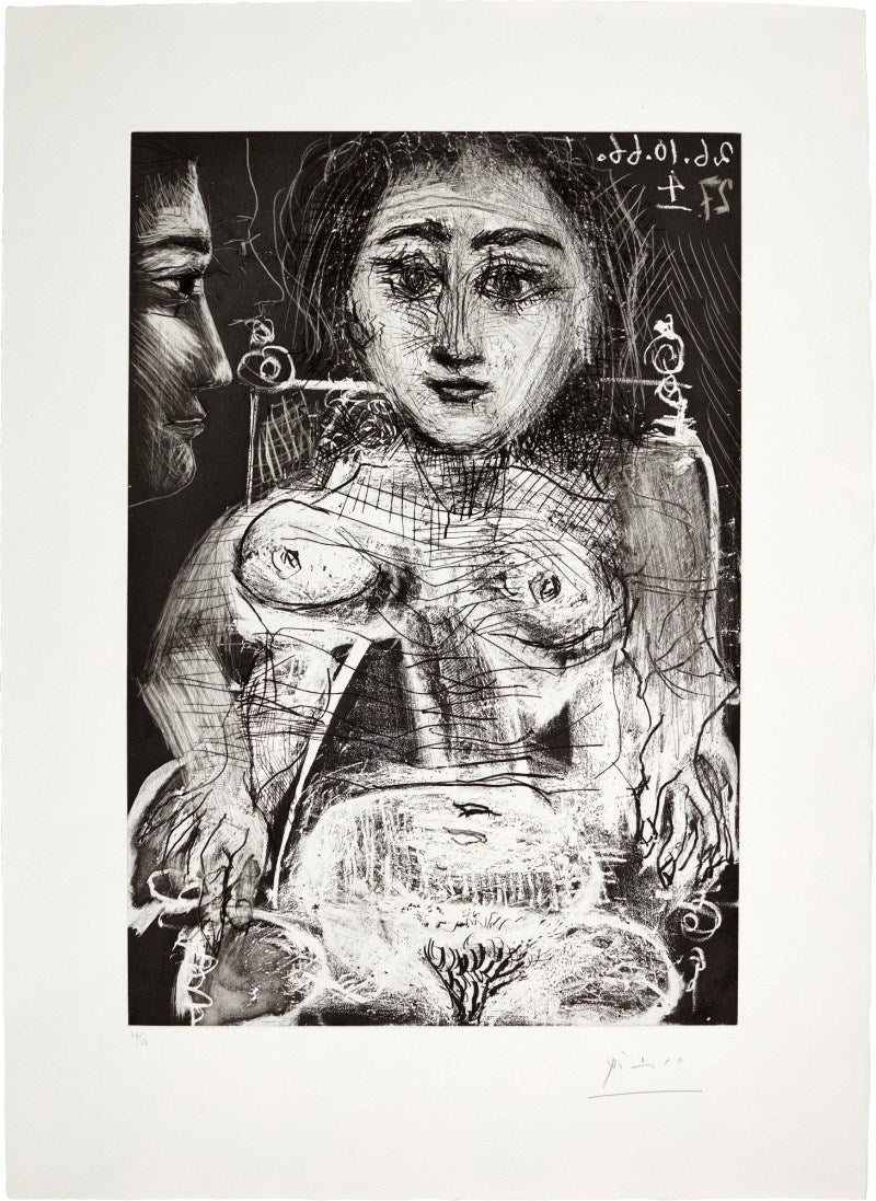 Portrait de Jacqueline au Fauteuil, 1966
