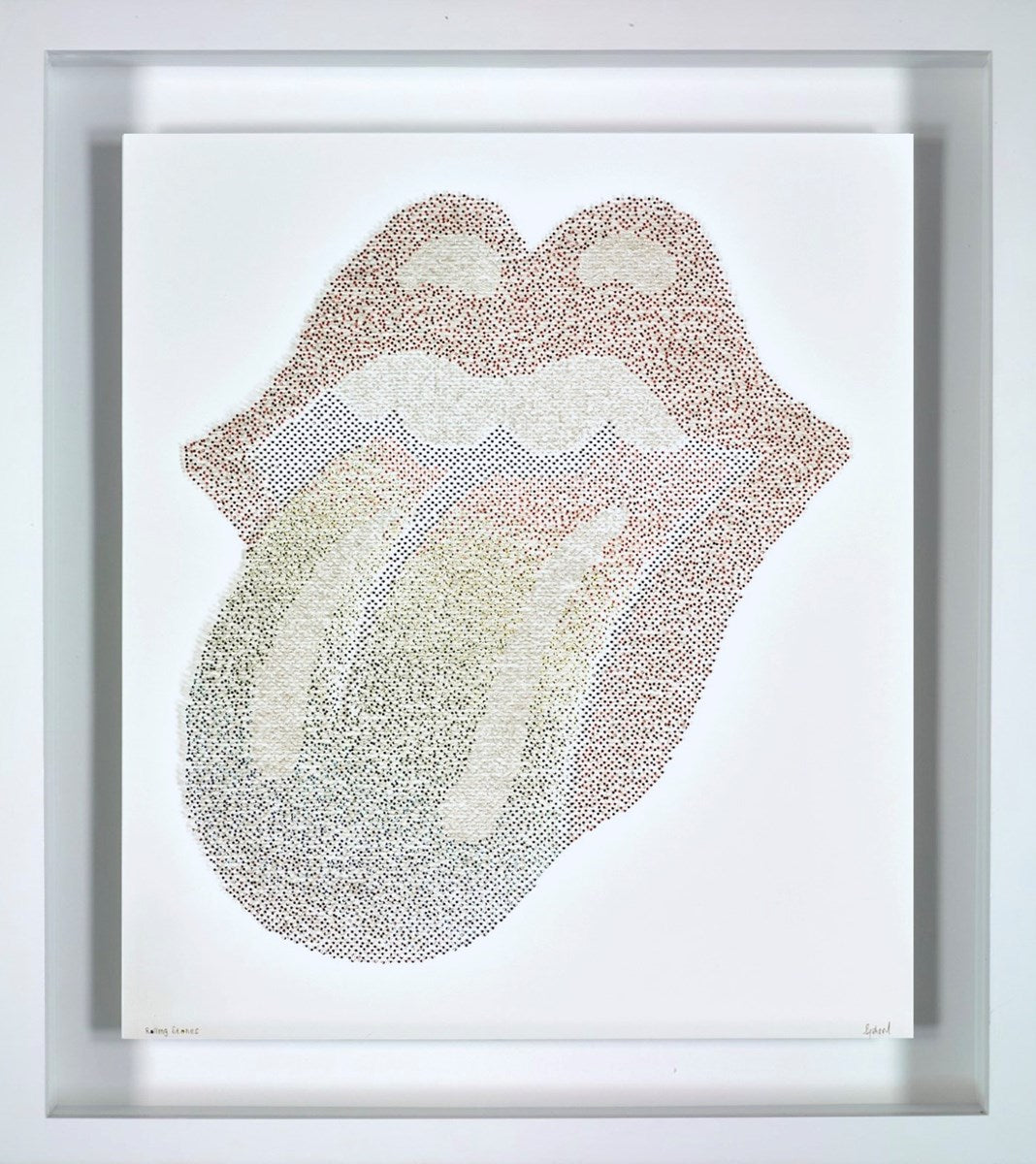 Rolling Stones Rainbow (Framed)