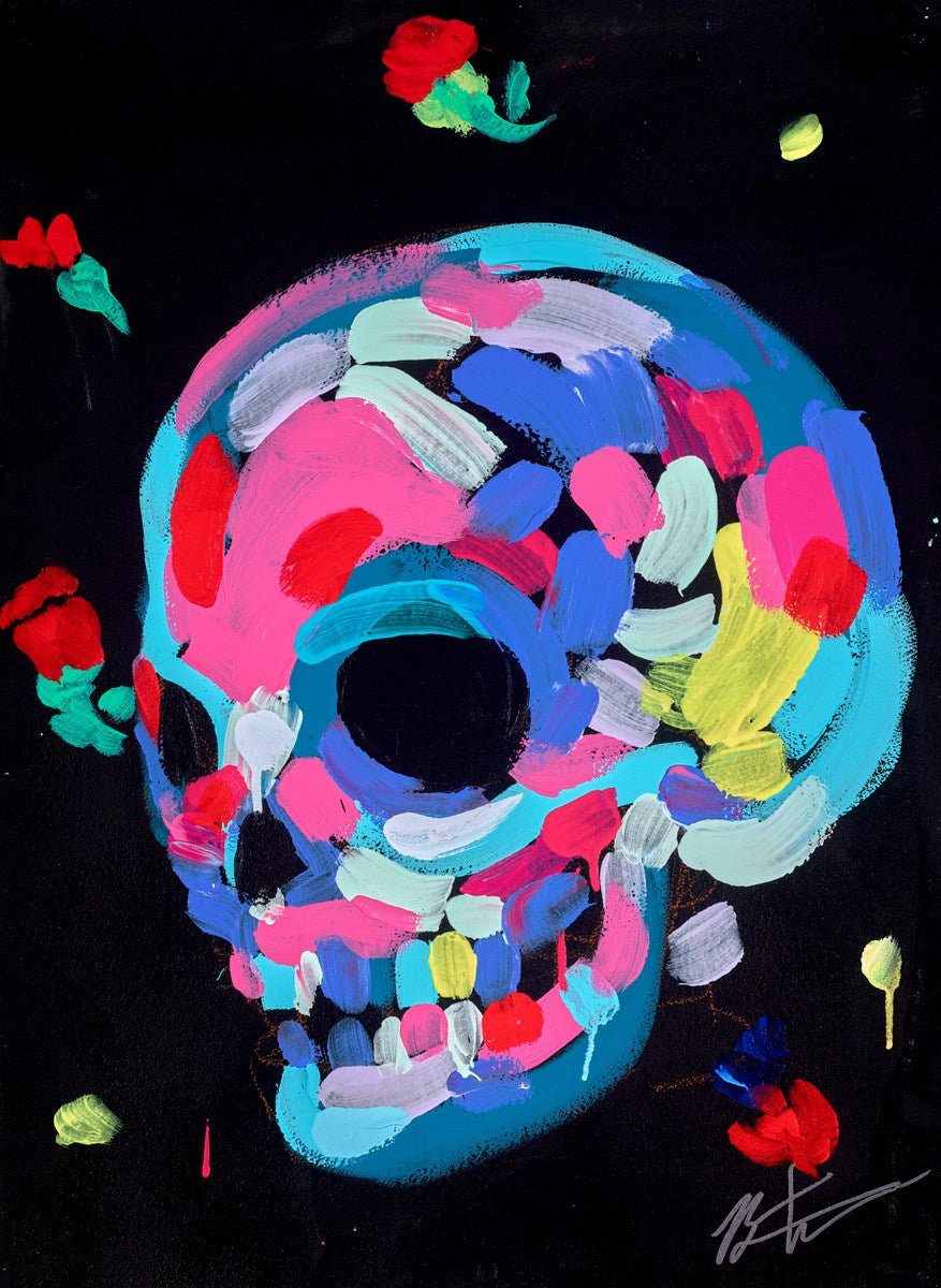 Skull (Black) VII