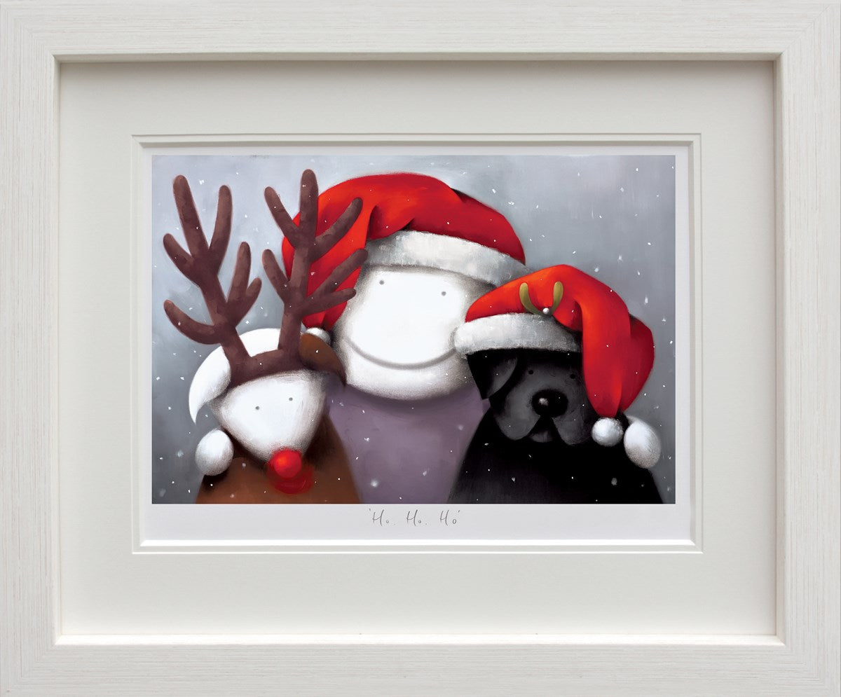 Ho Ho Ho (Framed)