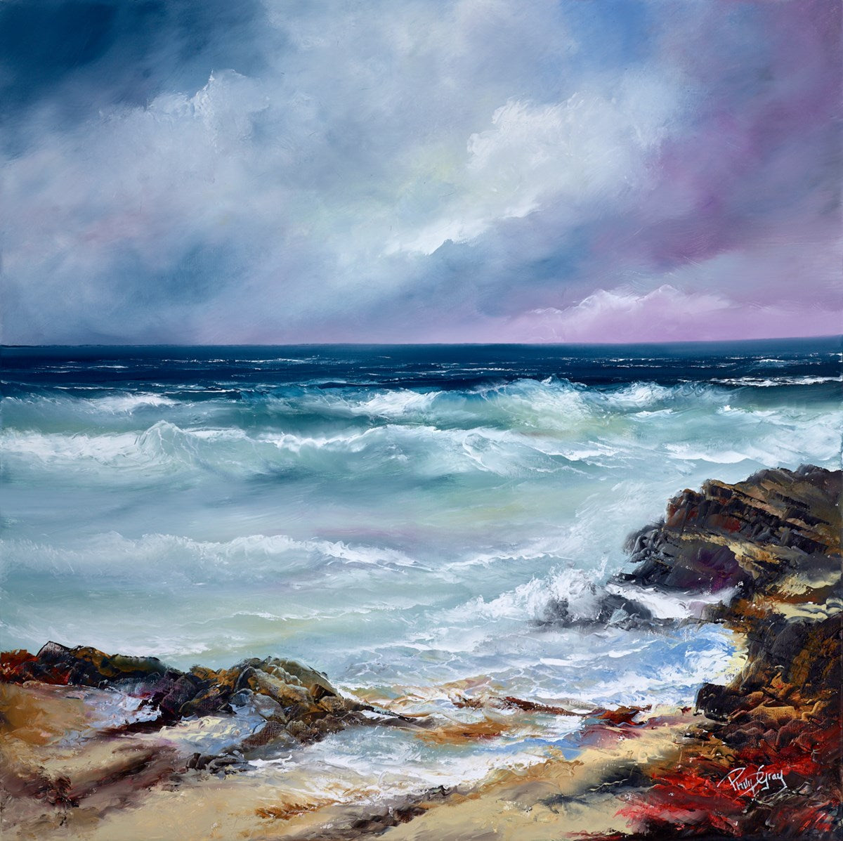 Watching the Waves Crash III