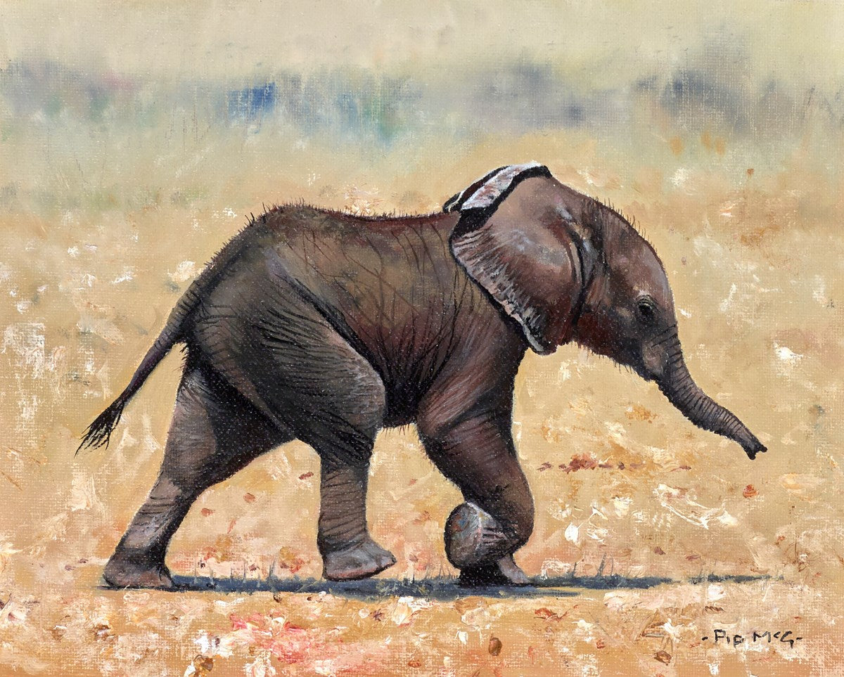 Running to Mum