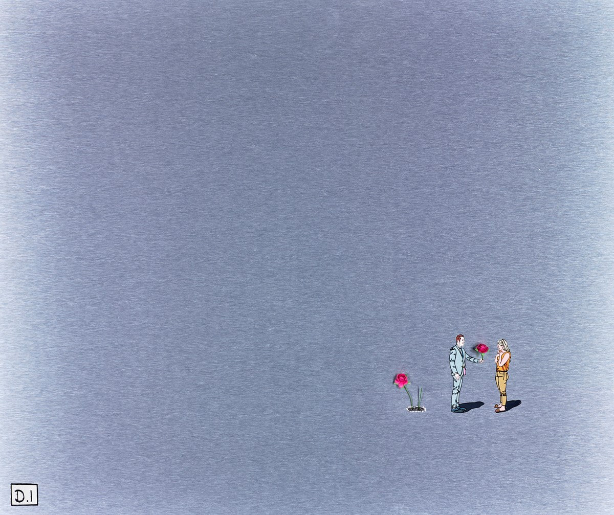 Man With Flower III