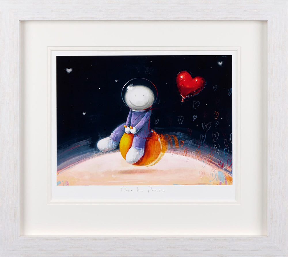 Over The Moon (Framed)