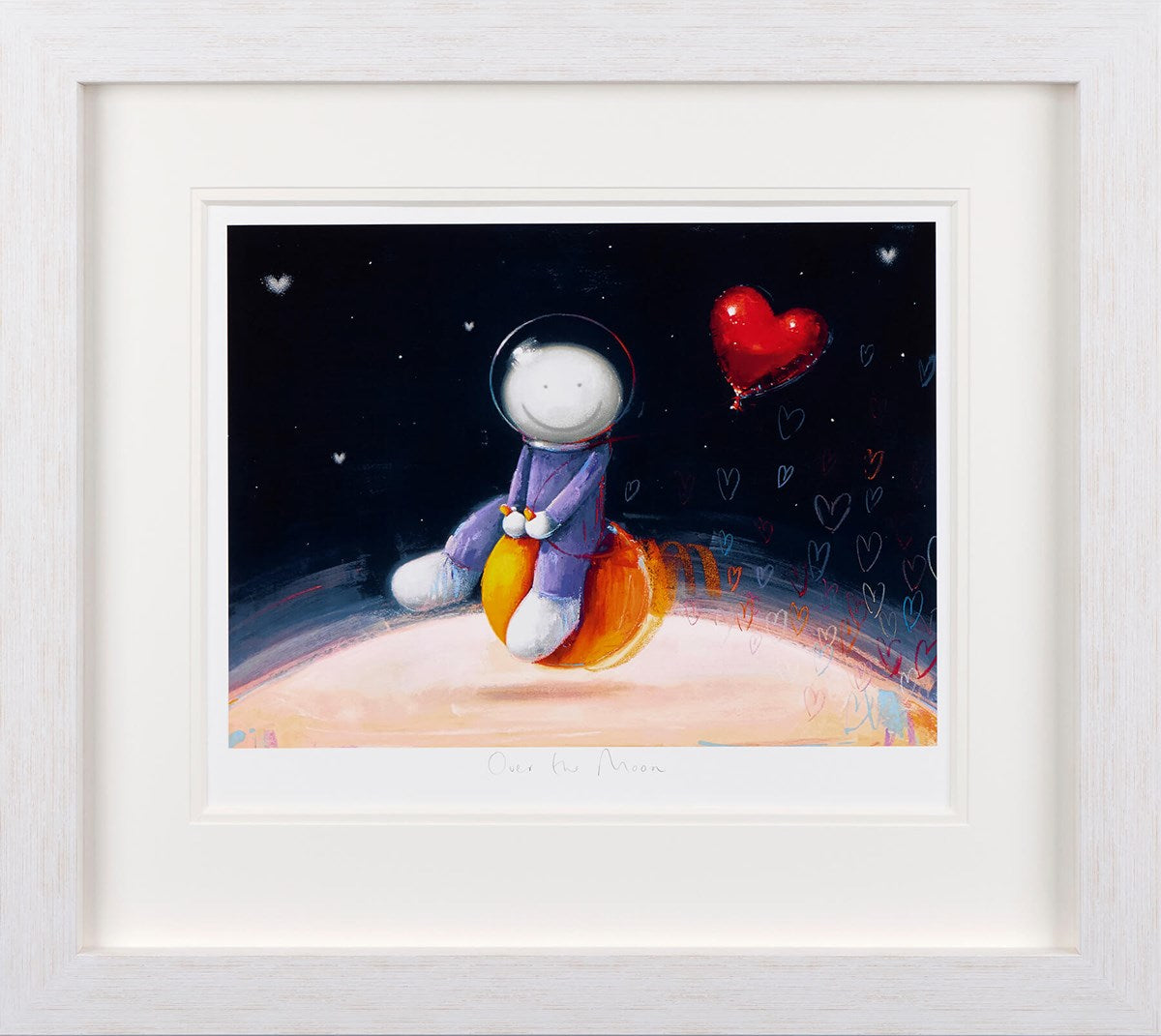 Over The Moon (Framed)