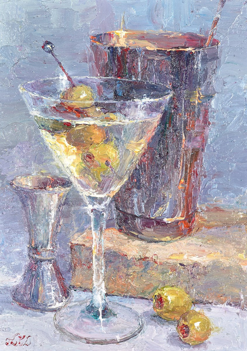 Martini and Olives VI