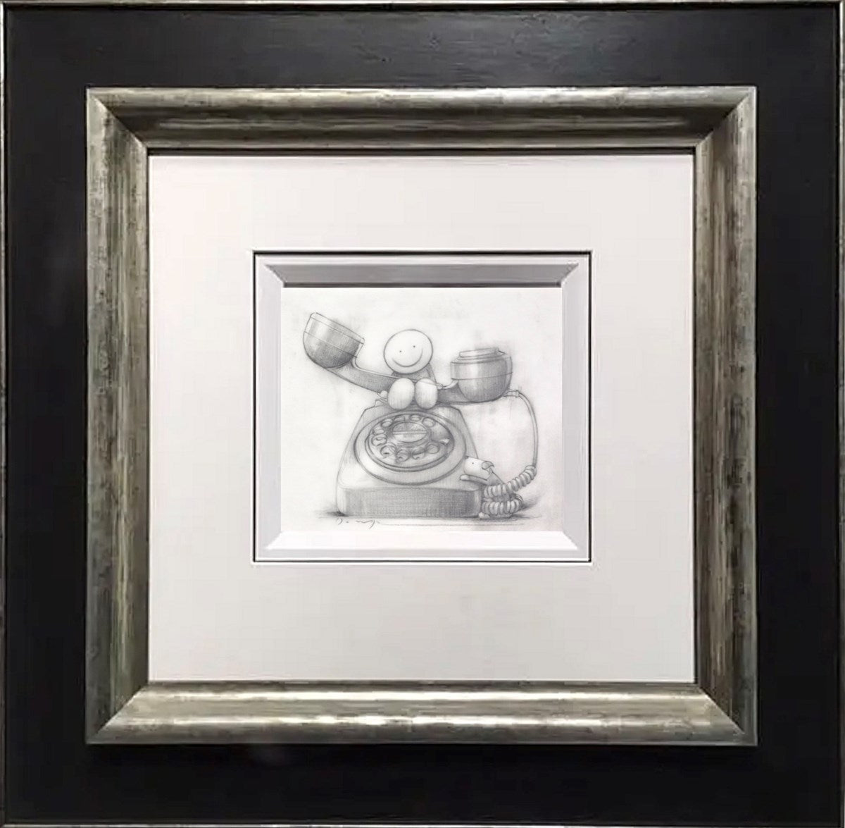 Love You Too, Telephone (sketch) (Framed)