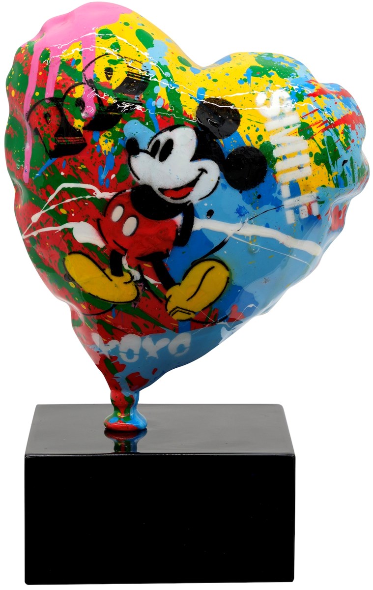 Mickey Balloon Heart