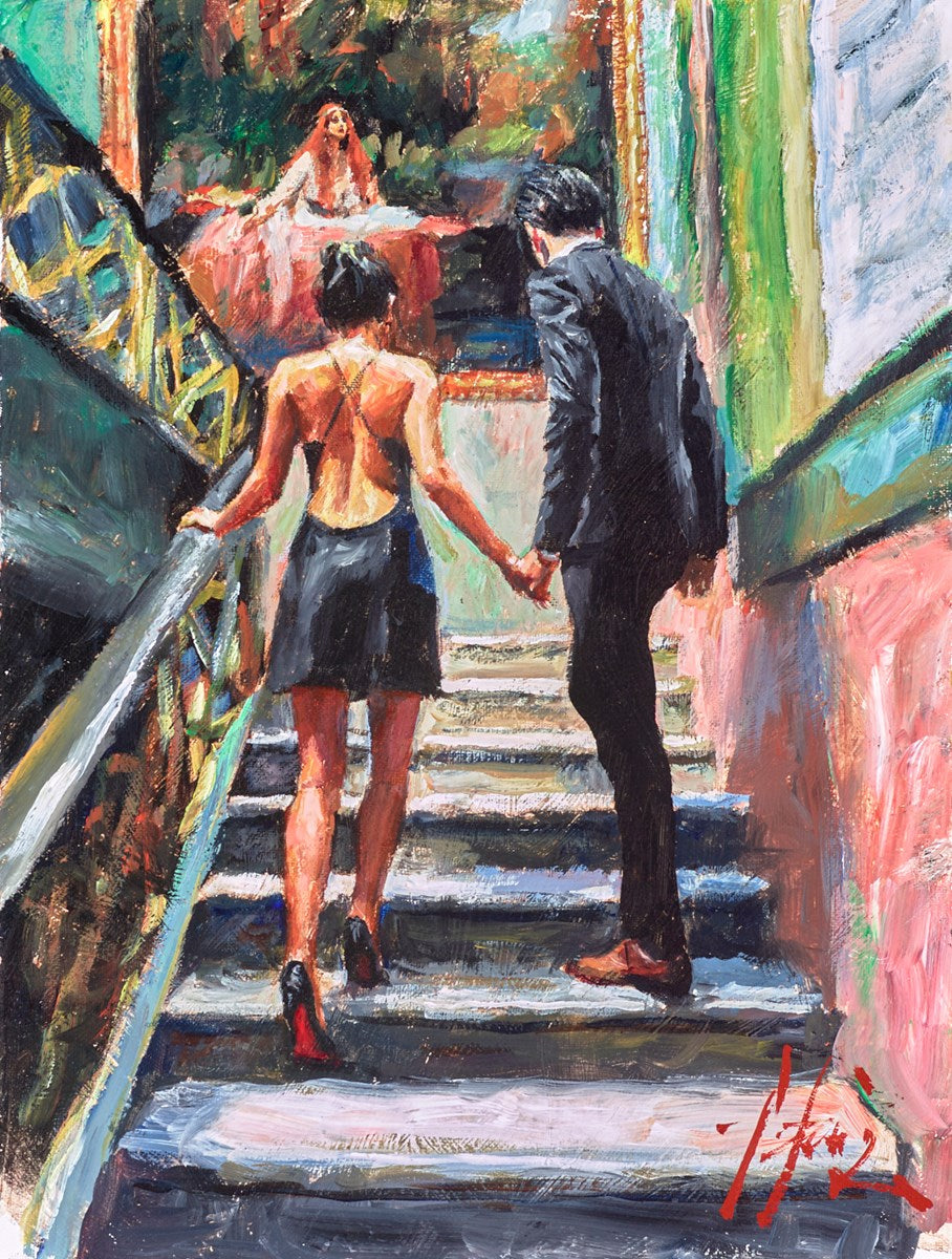 Attraction on the Stairway III