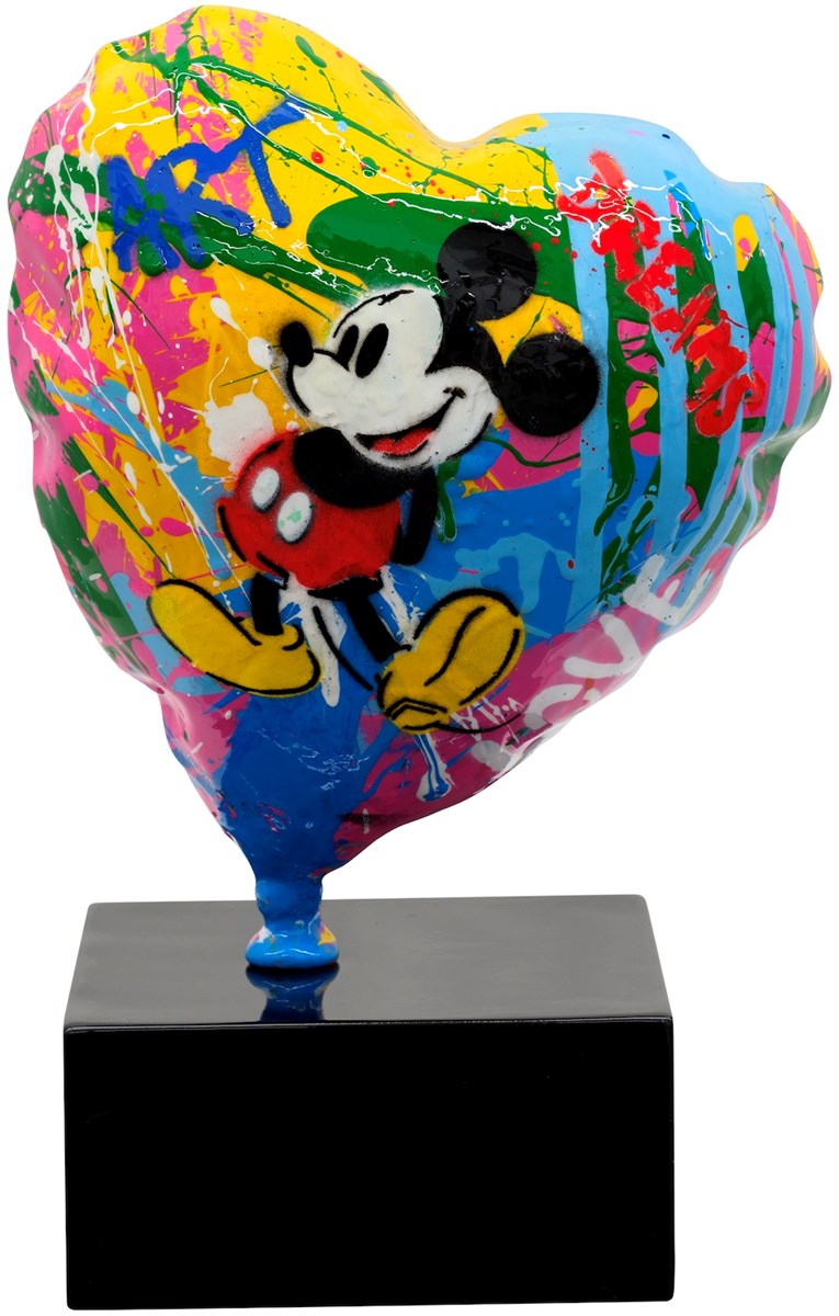 Mickey Balloon Heart