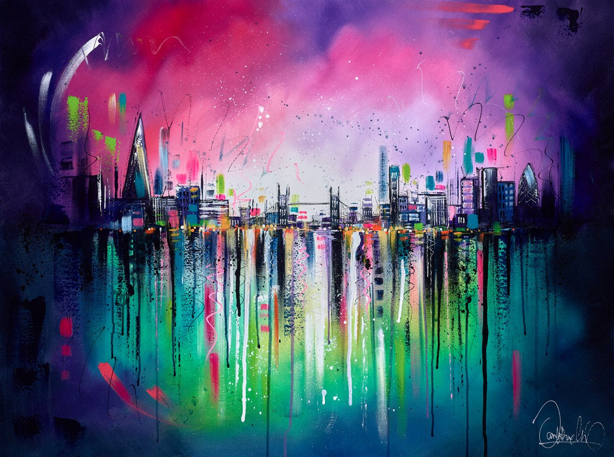 Colourful City Lights