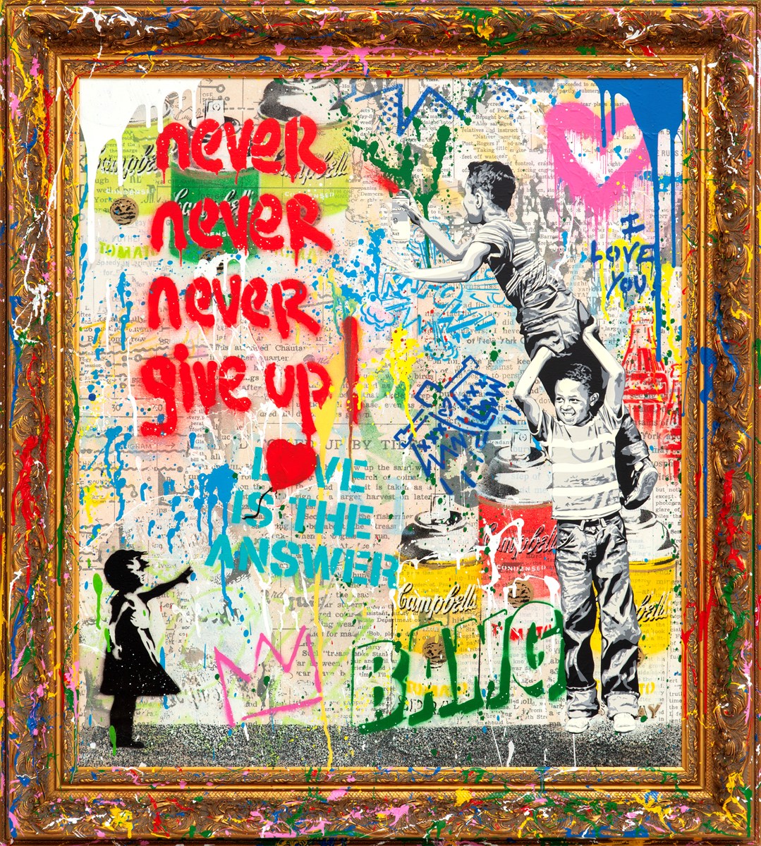 Never , Never Give up!