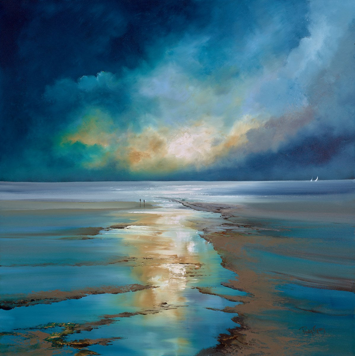 Sunlit Beach