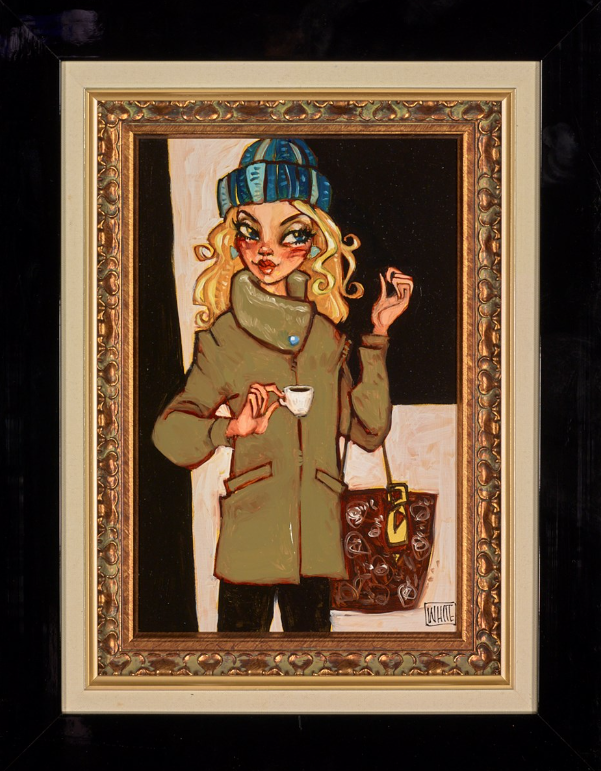 A Little Shot (Framed)