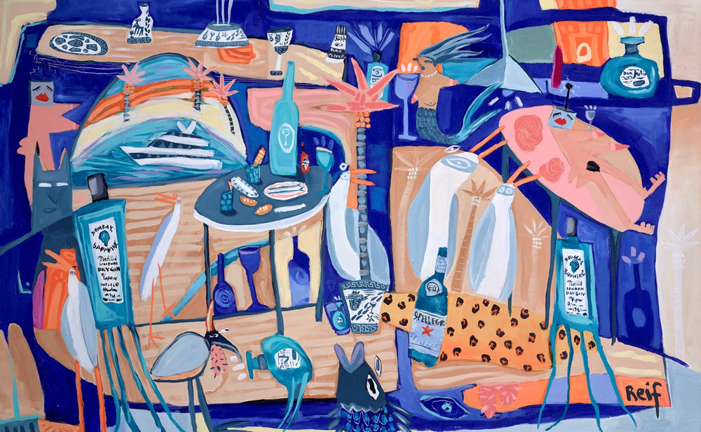 Blue Bottles