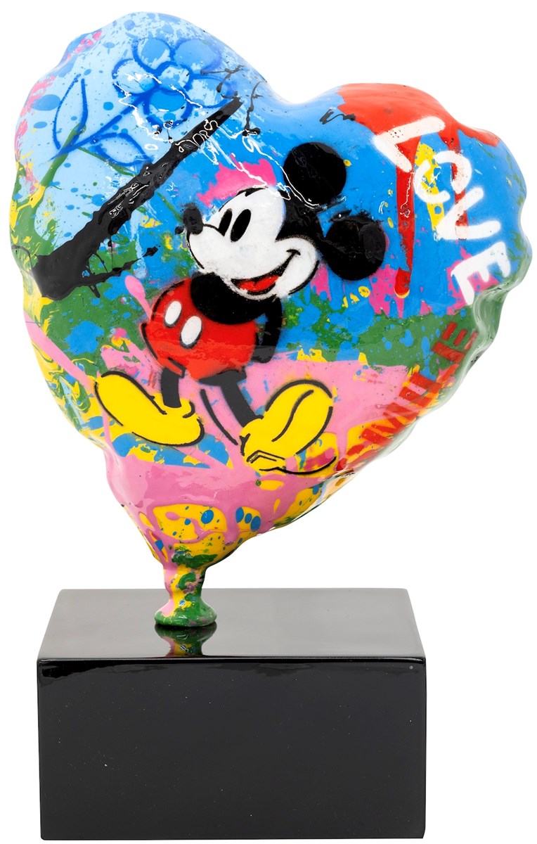 Mickey Balloon Heart