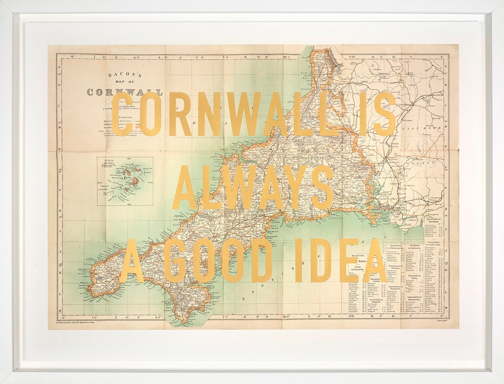 Cornwall Is Always A Good Idea (Framed)