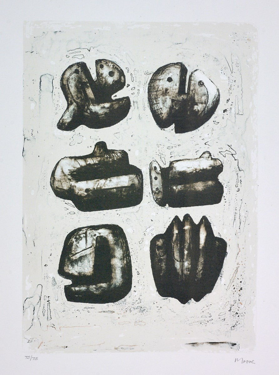 Six Stone Figures