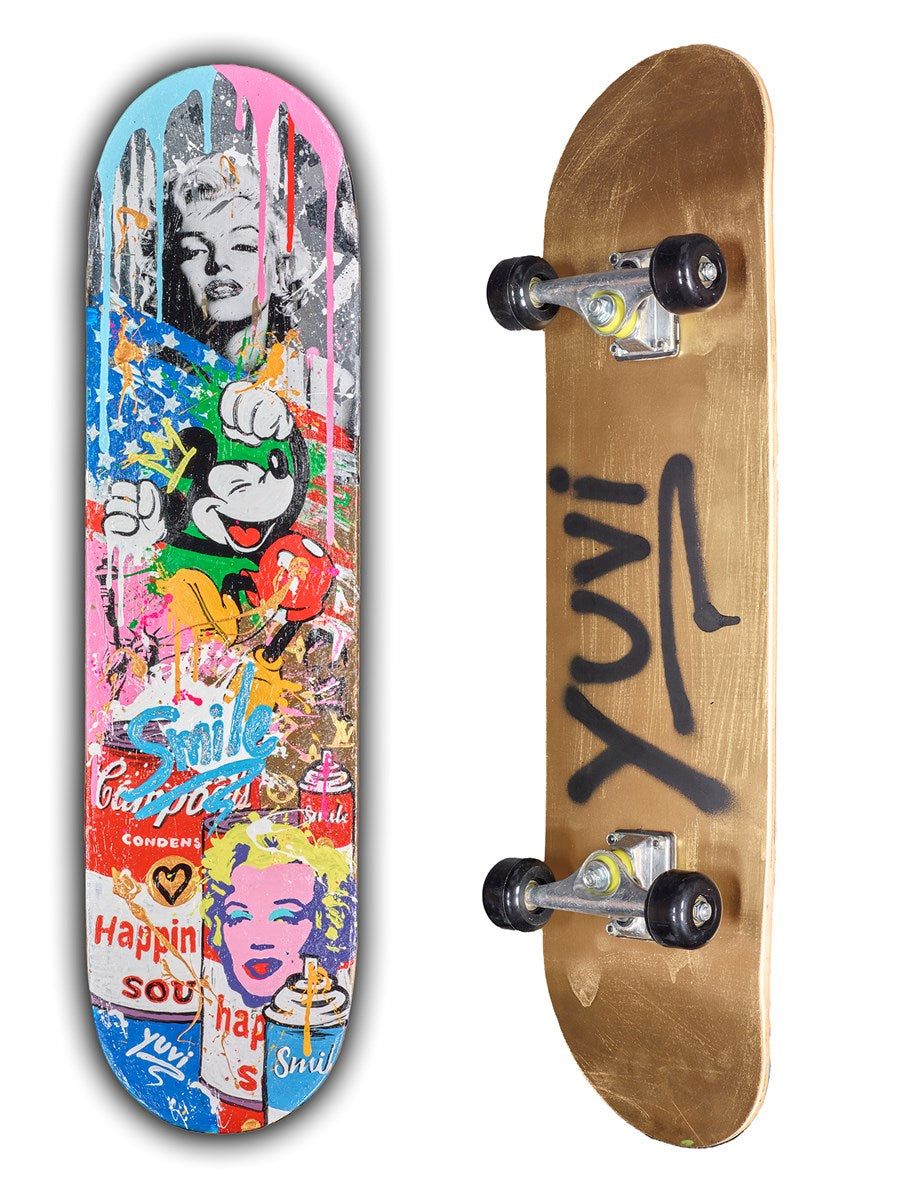Smile...You're on a Skateboard