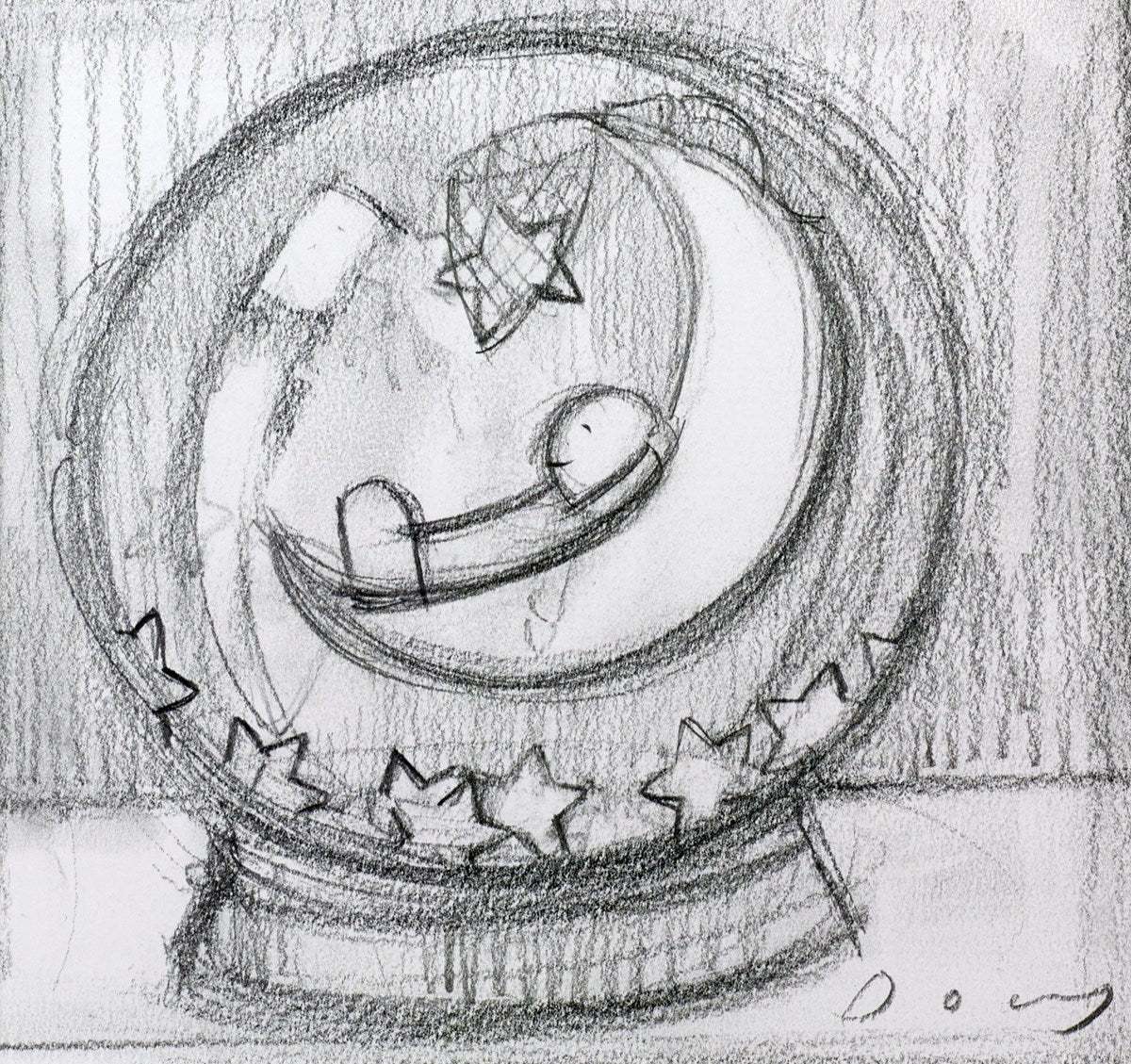 My Lucky Stars (study)