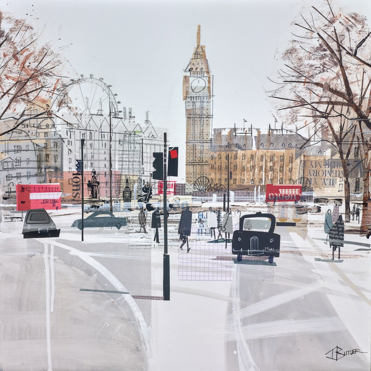 Parliament Square Shadows Study