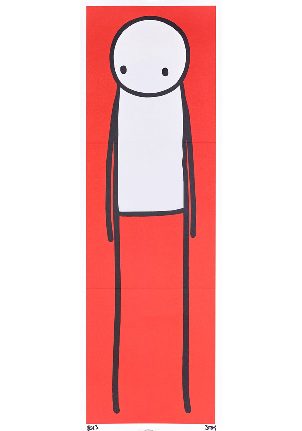 Standing Figure Red (UK Big Issue)