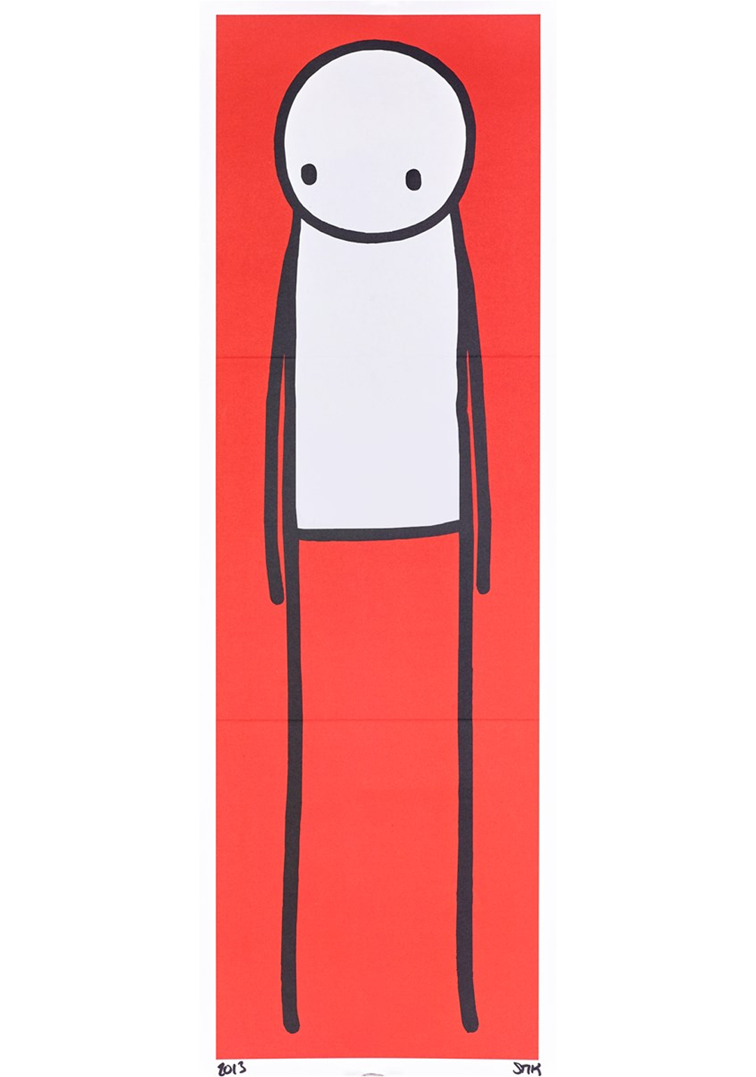 Standing Figure Red (UK Big Issue)