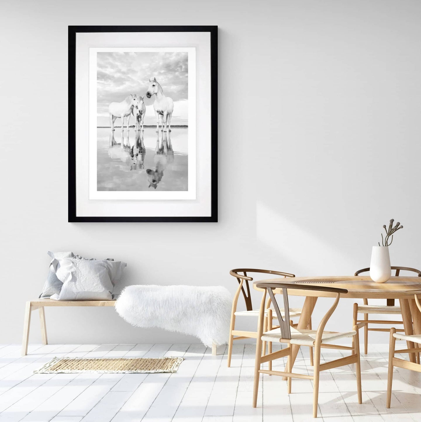 Morning Reflections Pictured In A Home