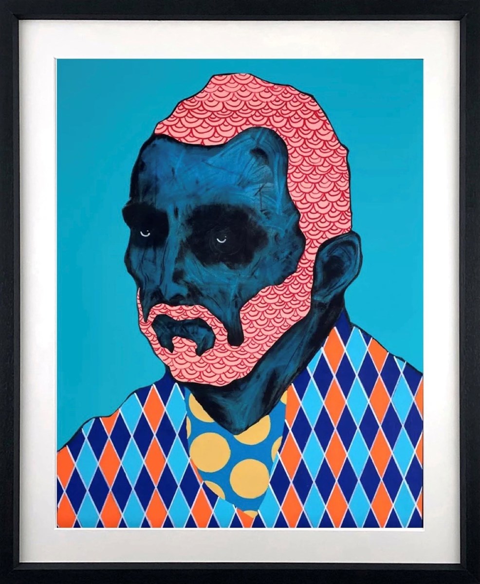 Vincent dreamt of being a clown (Framed)