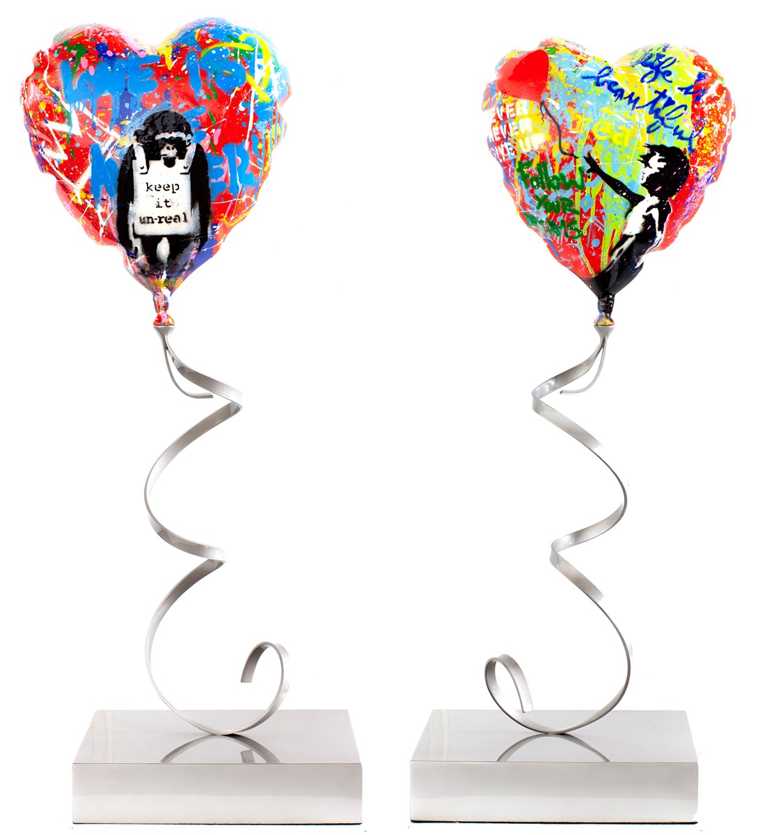 Flying Balloon Heart